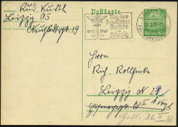 LEIPZIG C2/ A/ MM/ REICHSMESSESTADT/ Tag Des/ Deutschen/ Rechts/ 19.-21.Mai 1939 (Mai) Seltener MWSt = NSRB-Symbol (mit  - Other & Unclassified