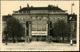 WIEN/ A/ AUSSTELLUNG "KAMPF UM WIEN" 1941 (3.5.) SSt Auf EF 6 Pf. Wiener Messe (Mi.769) Klar Gest. S/w.-Ausstellung-Ak.: - Andere & Zonder Classificatie