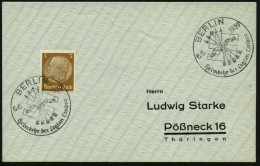 BERLIN/ Heimkehr Der Legion Condor 1939 (6.6.) SSt = Hakenkreuz U. Bogen Mit 4 Pfeilen (= Signet Der Span. Faschisten) E - Sonstige & Ohne Zuordnung