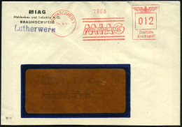 BRAUNSCHWEIG 1/ MIAG/ AMME-LUTHER.SECKI 1941 (24.4.) AFS Francotyp = Mühlenbau U. Industrie-AG = Rüstungsbetrieb! + Viol - Otros & Sin Clasificación