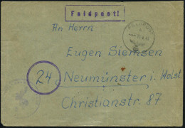 DEUTSCHES REICH /  UNGARN 1944 (Apr./Mai) 1K: FELDPOST/b/---  2x (1x Nicht Voll) + 2x 1K-HdN: Feldpost-Nr. 46 610 = Deut - Guerre Mondiale (Seconde)