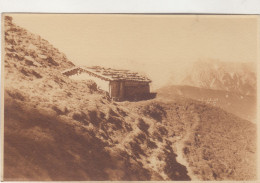D4599) Berghütte Bei HALL In Tirol - Alte Original FOTO AK - A. Riepenhausen 1918 - Hall In Tirol