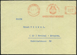 HORNBERG (SCHWARZWALDBAHN)/ ..SCHIELE INDUSTRIEWERKE 1946 (24.1.) Aptierter AFS Francotyp "Hakenkreuz"  = Entfernt + äuß - Autres & Non Classés