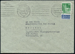 (13b) MÜNCHEN BPA 1/ Ac 1949 (15.2.) Band-Ma.St Auf Abgeordenetn-Bf.: BAYER. LANDTAG, ABGEORDNETER HANS KEESS.. = Schrif - Other & Unclassified