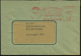 ITZEHOE/ DENKT AN HELGOLAND/ Kreis Steinburg 1953 (3.12.) Propaganda-AFS Francotyp = Insel Helgoland (von Den Briten Als - Other & Unclassified