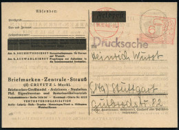 BERLIN SW 11/ Am 1946 (24.12.) Aptierter PFS "Adlerkopf" (Hakenkreuz U. Inschrift "Deutsches Reich" Entfernt) 6 Pf. = We - Sonstige & Ohne Zuordnung