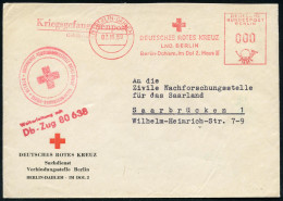 (1) BERLIN-DAHLEM/ DEUTSCHES ROTES KREUZ/ LND.BERLIN.. 1959 (2.11.) AFS Francotyp In 000 + 2L: Kriegsgefangenenpost/ Geb - Other & Unclassified