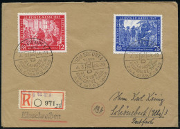 (15a) ERFURT 1/ DFD/ 2.LANDES-/ KONFERENZ THÜR. 1948 (4.3.) SSt (= Demokrat.Frauenbund Deutschlands) 3x + Provis. RZ: Er - Otros & Sin Clasificación