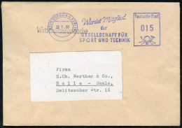 NEUENHAGEN (b BERLIN)/ Werdet Mitglied/ Der/ GESELLSCHAFT FÜR/ SPORT U.TECHNIK 1960 (23.1.) Blauer AFS Francotyp = DDR-D - Sonstige & Ohne Zuordnung