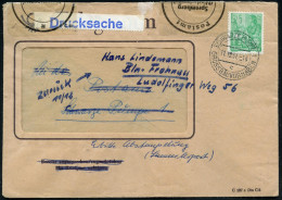 SCHWARZE PUMPE 1/ C/ GROSSBAUVORHABEN 1957 (11.12.) 2K-Steg = Hauspostamt, Großbaustelle Chemisches Kombinat "Schwarze P - Andere & Zonder Classificatie