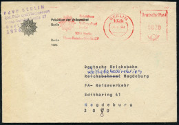 1026 BERLIN/ Präsidium/ Der/ Volkspolizei.. 1990 (5.6.) AFS Postalia 0020 Pf. (vierstellig) = DDR-Polizeistern , Motivgl - Andere & Zonder Classificatie