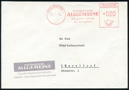 (22a) #bzw.# 43 ESSEN 1/ WESTDEUTSCHE/ ALLGEMEINE.. 1960/62 2 Verschiedene AFS Francotyp, Alte U. Neue, Kleine PLZ = Son - Other