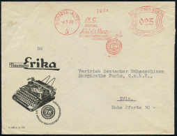 DRESDEN-ALTST./ 5/ A.G/ Vorm..Seidel & Naumann/ NÄHMASCHINEN SCHREIBMASCHINEN/ FAHRRÄDER.. 1932 (25.5.) AFS Francotyp "B - Sonstige