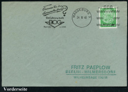 MAGDEBURG 3/ =668=/ Kennen Sie Den/ Freimarkenstempler?/ Vorführungen Durch/ BOG.. 1940 (24.10.) Seltener Freimarkenstem - Autres