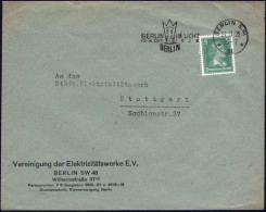 BERLIN SW/ *11*/ BERLIN IM LICHT/ 13.-16.OKT. 1928 (24.8.) Seltener MWSt = Licht-Dom , Klar Gest. Firmen-Bf.: Vereinigun - Other & Unclassified