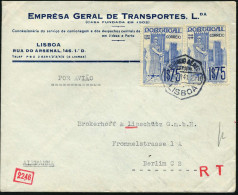 PORTUGAL 1941 (März) 1,75 E. "800 Jahre Portugal - 300 Jahre 2. Unabhängigkei", Reine MeF: 2 Stück = König Alfonso Henri - Other & Unclassified