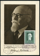 ÖSTERREICH 1958 (12.11.) 1,50 S. "40 Jahre Republik" (= Karl Renner) + Violetter ET-SSt: WIEN 101/5 (Staatswappen) = PP  - Other & Unclassified