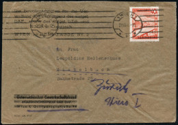 ÖSTERREICH 1948 (21.8.) MaStrichSt.: 1 WIEN 1/* B * Auf Aptiertem Gewerkschafts-Bf.: LIQUIDATIONSSTELLE DER DAF.. Die Be - Other & Unclassified