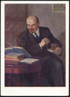 UdSSR 1961 4 Kop./25 Kop. BiP Bergmann, Grün = Währungsreform: Lenin Tee Trinkend (mit Teeglas Bücher Lesend) Ungebr., S - Karl Marx