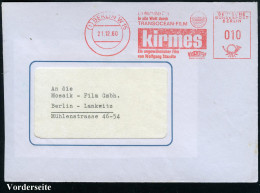 (1) BERLIN W 15/ ..TRANSOCEAN-FIRLM/ Kirmes/ ..von Wolfgang Staudte/ EUROPA FILMVERLEIH 1960 (21.12.) Seltener AFS Franc - Cinéma