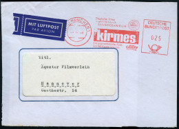 (13b) MÜNCHEN 1/ ..TRANSOCEAN FILM/ Kirmes/ ..von Wolfgang Staudte/ EUROPA/ FILMVERLEIH 1960 (Nov.) Seltener AFS Postali - Cinema