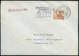 (1) BERLIN SW 11/ Ai/ INTERNAT./ FILMFESTSPIELE/ ..6.-17.6. 1951 MWSt Mit UB "ai" (Freiheitsglocke) Klar Gest. Bedarfs-B - Cinéma
