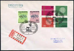 1 BERLIN 12/ 22.INTERNAT.FILMFESTSPIELE 1972 (Juni) SSt = Regiestuhl, Scheinwerfer 2x + Sonder-RZ: 1 Berlin 12/Int. Film - Cinema