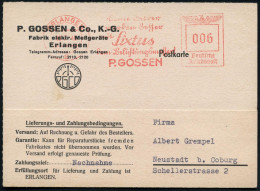 ERLANGEN/ 2/ Deine Bilder/ Werden Besser/ M./ Sixtus/ D.Belichtungsmesser!/ P.GOSSEN 1940 (19.7.) AFS Francotyp, Teils S - Photography