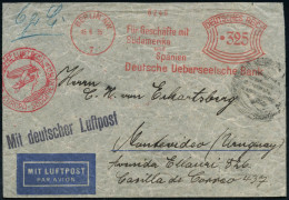 BERLIN NW/ 7/ Für Geschäfte Mit/ Südamerika/ Und/ Spanien/ Deutsche Ueberseeische Bank 1935 (15.6.) AFS Francotyp 325 Pf - Andere (Lucht)