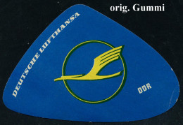 DDR /  GROSSBRIT. /  NIEDERL. /  USA 1960 (ca) 4 Verschiedene Aufkleber: Deutsche Lufthansa DDR, BEA, KLM U. PAA , Alle  - Other (Air)