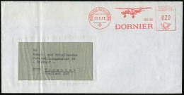8 MÜNCHEN-NEUAUBING/ DO 28/ DORNIER 1965 (20.5.) Seltener AFS Francotyp = STOL-Eindecker Do-28 AB (Bf. Schwache Falte) R - Airplanes