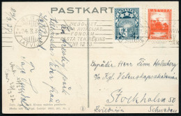 LETTLAND 1937 (24.3.) BdMWSt: RIGA/ZIEDOJIET/ KARA AVIACIJAS.. (= Kriegsflieger-Fond) Nur 1935/36 Verwendet!, Ausl-Kt.!  - Airplanes