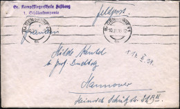 BADEN Bei WIEN 1/ 9b 1939 (10.11.) Aptierter, Ehem. österr. Bd.MaSt (4 Wellen) + Viol. 2L: Gr. Kampffliegerschule Faßber - Avions