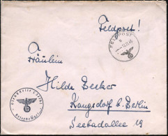 DT.BES.NORWEGEN 1943 (12.11.) 1K: FELDPOST/b/--- + Schw. 1K-HdN: Dienststelle L 37762 = Bordflieger-Gruppe 196, Norwegen - Airplanes