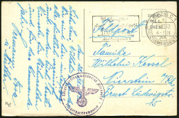 Leipzig /  Altenburg 1942 (23.12.) Viol. 1K-HdN.: Fliegerhorstkommandantur Altenburg/ Fliegerhorstkompanie + MWSt Klüsse - Vliegtuigen