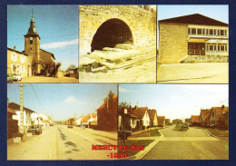 54. Environs De Longuyon. Mercy-le-Bas En 1990. Eglise St.Rémy. Lavoir. Salle Des Fêtes. Pharmacie Et Gendarmerie. - Longuyon