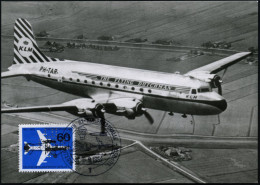 1 BERLIN 21-KONGRESSHALLE/ C/ INT.LUPOSTA 1962 (16.9.) SSt Auf 60 Pf. "50 Jahre Luftpost" (Gelber Hund, Jet) Mit Lochung - Airplanes