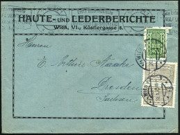 ÖSTERREICH 1923 (9.10.) Band-MWSt: 1-1- WIEN 1/*4g*/Erste österr./ SEGELFLUGWOCHE/ WASCHBERG Bei STOCKERAU/13.-21.Okt. , - Airplanes