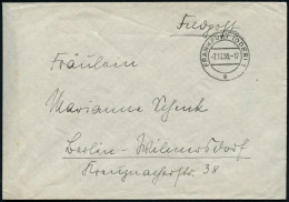 FRANKFURT (ODER) 1/ G 1939 (7.12.) 2K-Steg + Hs. Abs. Fp.-Nr. 02113 = Stab Grenz-Nachrichten-Abt. 71 (50. Inf. Div.) Fel - Otros