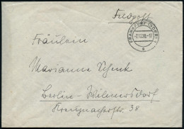 FRANKFURT (ODER) 1/ G 1939 (7.12.) 2K-Steg + Hs. Abs. Fp.-Nr. 02113 = Stab Grenz-Nachrichten-Abt. 71 (50. Inf. Div.) Fel - Autres