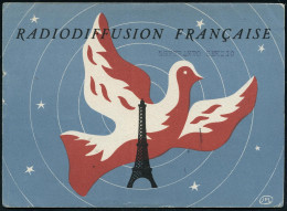 FRANKREICH 1948 (23.8.) AFS Saras: PARIS-VII/G 3395/RADIODIFFUSION FRANCAISE.. Esperanto-Sektion Radios Auf Dekorativer  - Sonstige