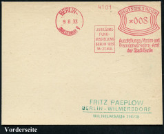 BERLIN W/ *35u/ GROSSE/ DEUTSCHE/ FUNK-/ AUSSTELLUNG 1928 (1.8.) MWSt = Berliner Funkturm , Klar Gest. Inl.-Karte (Bo.10 - Otros