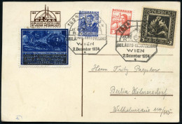 ÖSTERREICH 1934 (2.12.) Achteck-SSt: WIEN/1924 1934/RAVAG/JUBILÄUMS-AUSSTELLUNG 2x Klar Auf RAVAG-Sonderkarte: JUBIL.-AU - Sonstige