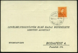 UNGARN 1936 (Sept.) Seltener SSt: BUDAPEST/RADIO KIALLITAS (= Funk-Ausstllung Zur Herbstmesse) Inl.-Karte - FUNK-, RADIO - Other