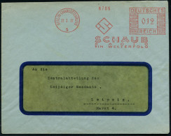 BERLIN-CHARLOTTENBURG/ 5/ SCHAUB/ RADIO/ EIN WELTERFOLG 1932 (22.3.) AFS Francotyp "Mäanderrechteck" (Monogr.-Logo) Fern - Autres