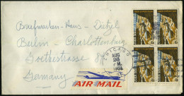 U.S.A. 1969 (26.8.) 5 C. "100 Jahre Colorado-Expedition J. W. Powell" (1834-1902), 4er-Block , Klar Gest. (CHICAGO) Über - Geography