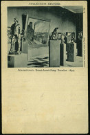 Dresden 1897 PP 5 Pf Grün: Internat. Kunst-Ausstellung, COLLECTION MEUNIER = Skulpturen U. Gemälde Zum Bergbau U. Verhüt - Otros & Sin Clasificación