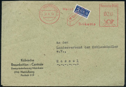 (17a) MANNHEIM 2/ Heizt Mit/ Union/ Briketts 1959 (27.5.) AFS Francotyp = "Union"-Brikett Auf 2 Pf. NoB (= Vorausentwert - Other & Unclassified