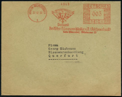 BERLIN-WILMERSDORF/ 1/ REICHSVERBAND/ Verband/ Deutscher Eisenwarenhändler E.V.. 1933 (27.12.) AFS Francotyp (Adler-Logo - Other & Unclassified