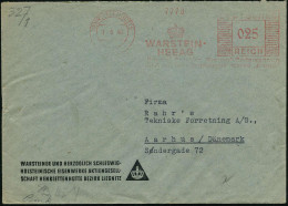 HENRIETTENHÜTTE/ WARSTEIN-/ HEEAG.. 1940 (1.6.) Seltener AFS Francotyp 025 Pf. (Firmenlogo: Krone, Kriegsbedingt Etw. Sc - Other & Unclassified